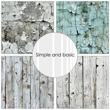 Simple and Basic Design Papers - Rustic Backgrounds 30,5x30,5 cm (stor)