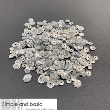 Simple and Basic Sequins (Pailetter) - Silver