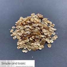 Simple and Basic Sequins (Pailetter) - Gold