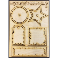 PaperArtsy Wood Chips- Seth Apter Set