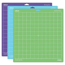 LoKlik Cutting Mats - Kompatible Skæremåtter til bl.a. Sihouette CAMEO - 12"