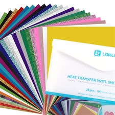 LoKlik Heat Transfer Material Bundle A4 (28 ark)