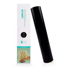 LOKLiK Permanent Adhesive Vinyl - Matte / Black MEGA rulle (12 m)