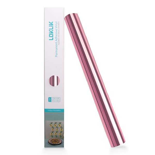 LOKLiK Permanent Adhesive Vinyl - Mirror Metallic / Rose Gold