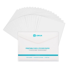LOKLiK Printable Vinyl Stickerpaper - Mat / 20 ark