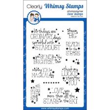 Whimsy Stamps Clear Stamp - Shine Bright