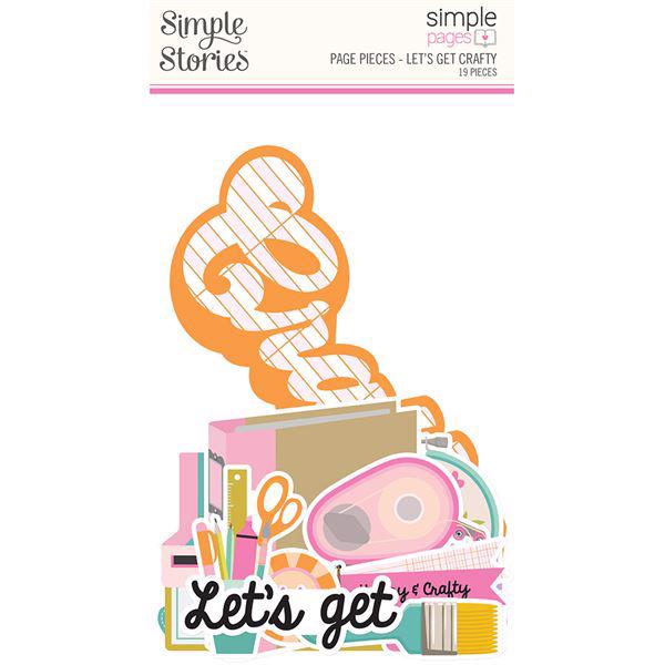 Simple Stories - Simple Page Pieces / Let\'s Get Crafty