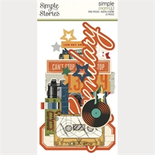 Simple Stories Simple Page Pieces - Rustic Legend (23 pieces)