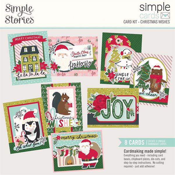 Simple Stories Simple Cards Kit - Christmas Wishes