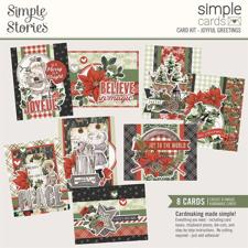 Simple Stories Simple Cards Kit - Joyful Greetings