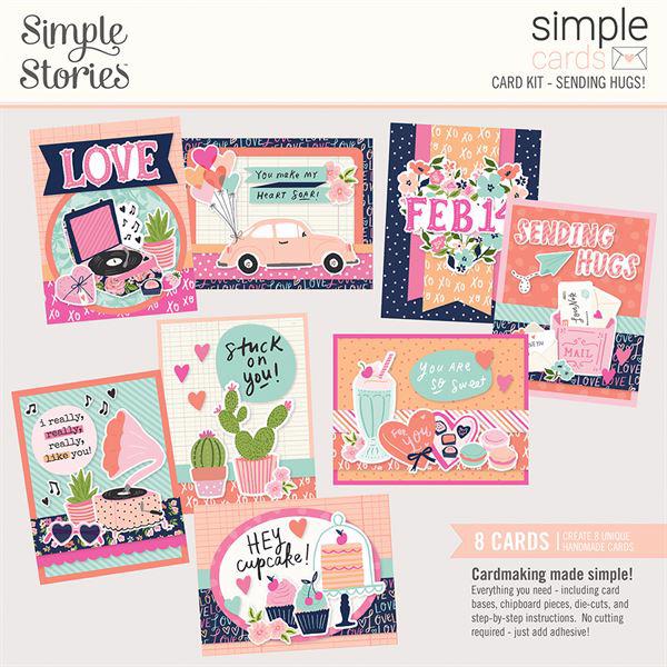 Simple Stories Simple Cards Kit - Sending Hugs!