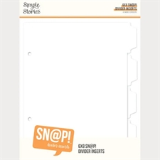 Sn@p Inserts - Divider 6"x8" (stor)