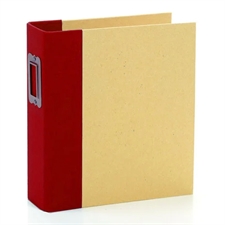 Sn@p Binder 6"X8" - Cranberry (limited edition)