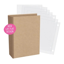 Sn@p Binder 4"x6" - Simple Kraft (lille)