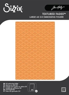 Sizzix Embossing Folder A5 - Tim Holtz / Batground