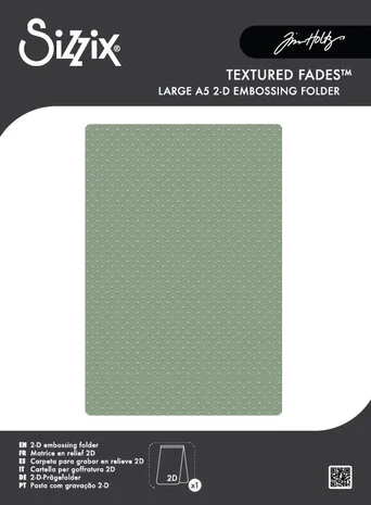 Sizzix Embossing Folder A5 - Tim Holtz / Dots