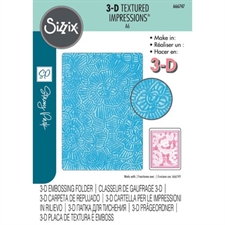 Sizzix 3D Embossing Folder - Stacey Park / Cosmopolitan