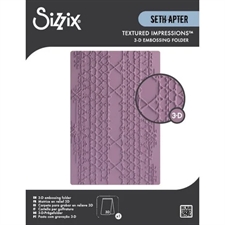 Sizzix 3D Embossing Folder by Seth Apter - Magic Mesh