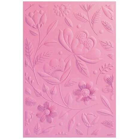 Sizzix 3D Embossing Folder by Catherine Pooler A6 - Happy Garden