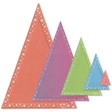 Sizzix Framelits - Stacey Park / Fanciful Framelits - Patti's Perfect Triangles