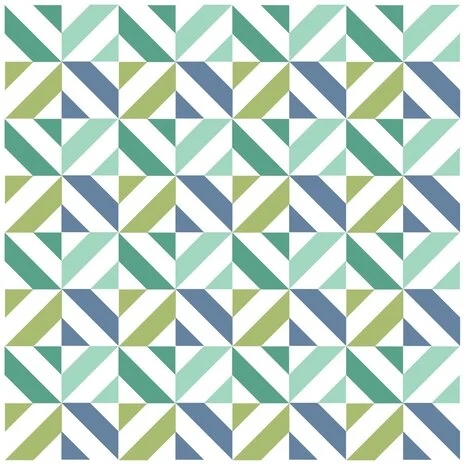 Sizzix Stencil - Rotating Stencil / Geo Blocks