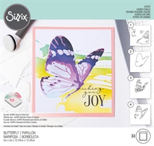 Sizzix Layered Stencils Set - Butterfly