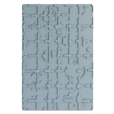 Sizzix Multi-Level Embossing Folder by Seth Apter - Grid Graph