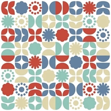 Sizzix Stencil - Rotating Stencil / Retro Vibe