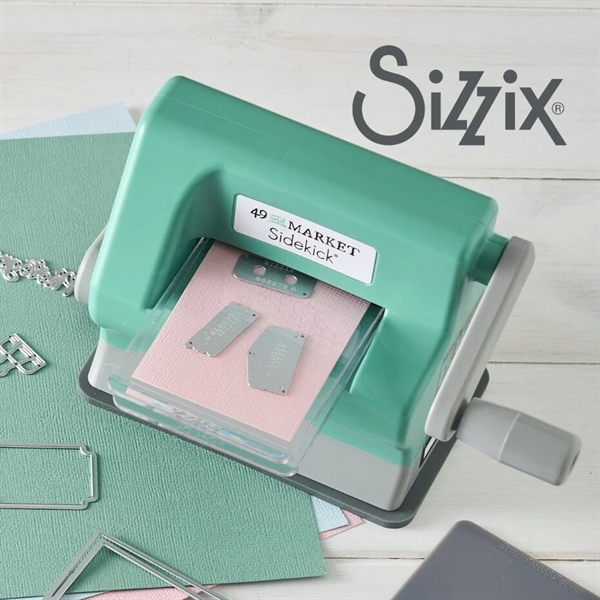 Sizzix SideKick Machine (mini die-cut maskine) - 49 and Market Edition (turkis)