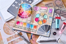 Sizzix Studio Stamp & Stencils Set - Vic Hollins / Artist Tools