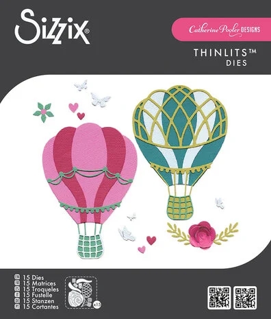 Sizzix Thinlits By Catherine Pooler - Floating Fancy