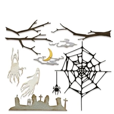 Sizzix Thinlits - Tim Holtz Vault Collection / Fright Night