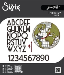 Sizzix Thinlits - Tim Holtz Vault Collection / World Travel