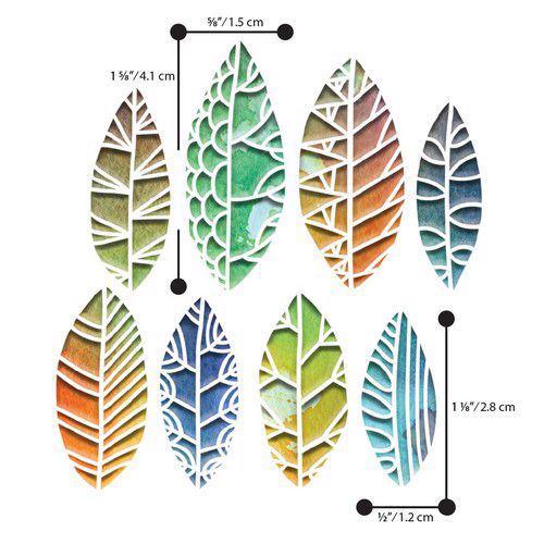 Sizzix Thinlits - Tim Holtz / Cut Out Leaves