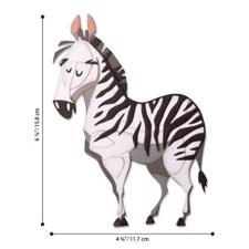 Sizzix Thinlits / Tim Holtz - Colorize Winifred (zebra)