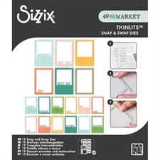 Sizzix Thinlits By 49 & Market - Snap and Swap / Instamatic