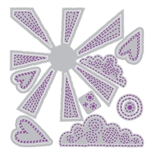 Sizzix Thinlits By 49 & Market / Vicki Boutin - Sunny Days
