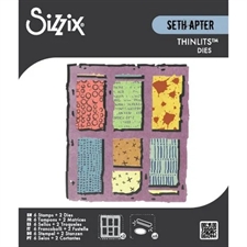 Sizzix Thinlits w. Clear Stams by Seth Apter - Viewfinder