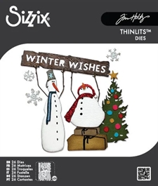 Sizzix Thinlits / Tim Holtz - Twig & Stump