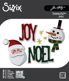 Sizzix Thinlits / Tim Holtz - Vault Holiday / Tidings