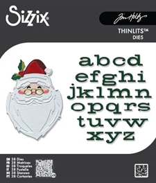 Sizzix Thinlits / Tim Holtz - Vault Holiday / Letter to Santa