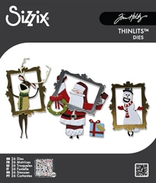 Sizzix Thinlits / Tim Holtz - Vault Holiday / Papercut Christmas