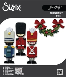 Sizzix Thinlits / Tim Holtz - Vault Holiday / Yuletide Harvey
