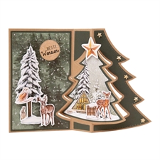 Studiolight Die - Tree Folding Card