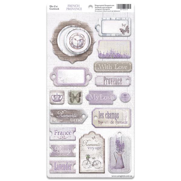 ScrapMir Chipboard Pieces - French Provence