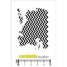 Carabelle Studio Cling Stamp Mini - Textures Chevrons