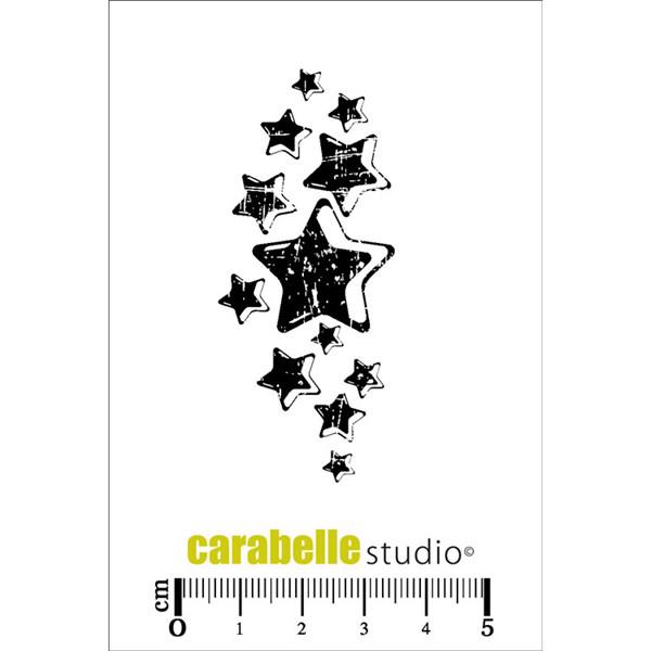 Carabelle Studio Cling Stamp Mini - Pluie d\'Etoiles