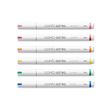 Copic Acrea Paint Marker - Set: Vivid Colors