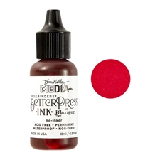 Spellbinders BetterPress Ink - Re-Inker / Ruby (Dina Wakley)