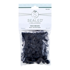 Spellbinders Wax Sealed - Wax Beads / Black
